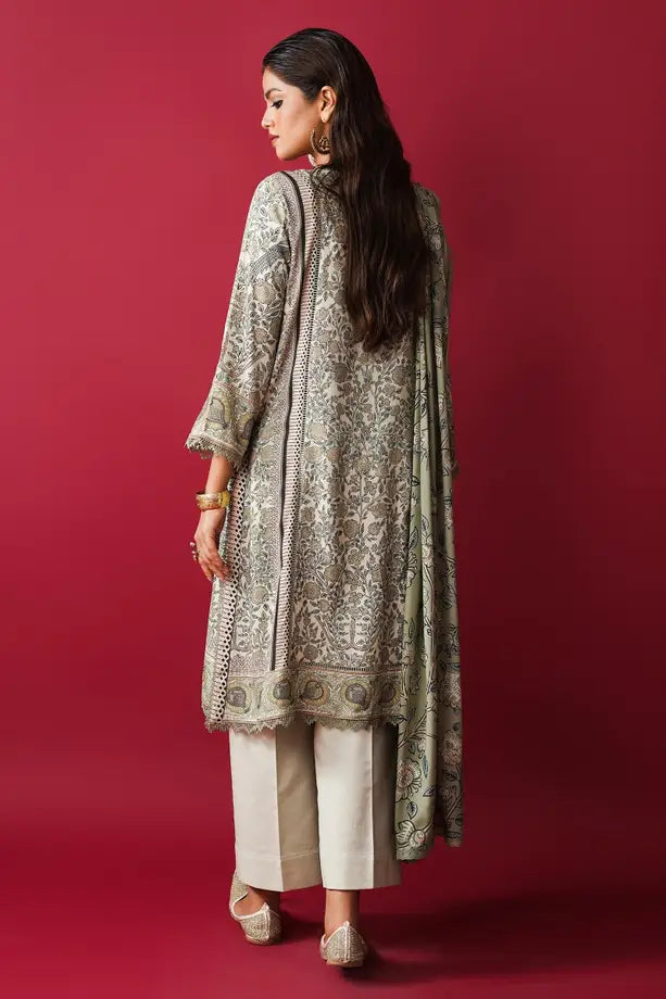 Sana Safinaz | Mahay Winter Unstitched 2Pc | 17A