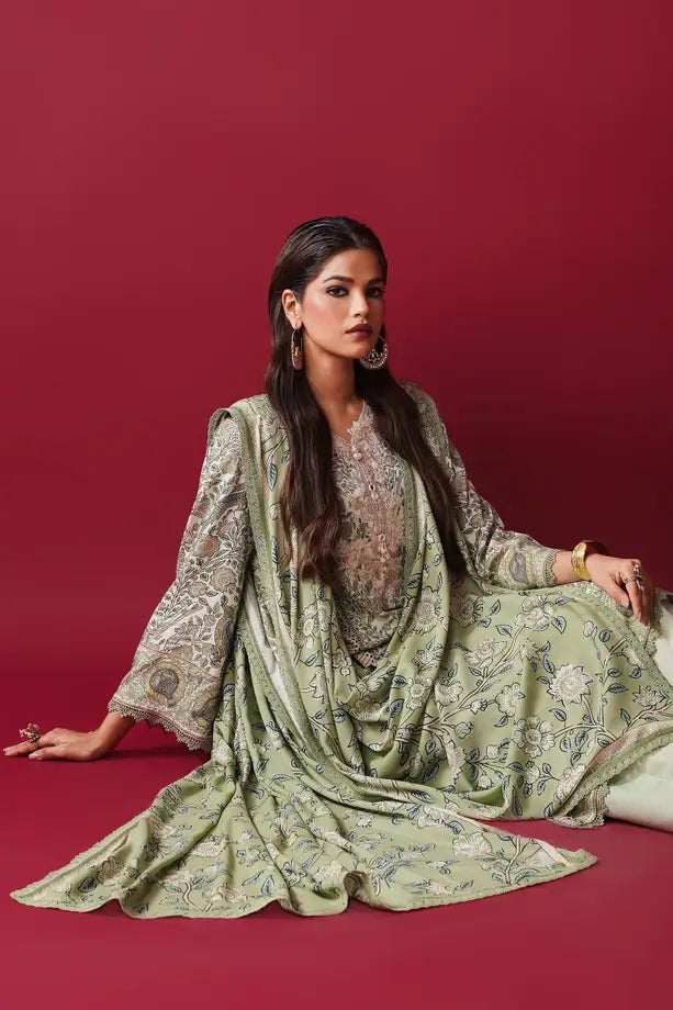 Sana Safinaz | Mahay Winter Unstitched 2Pc | 17A