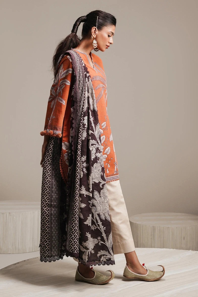 SANA SAFINAZ | UNSTITCHED MAHAY WINTER – 2 PIECE SUIT