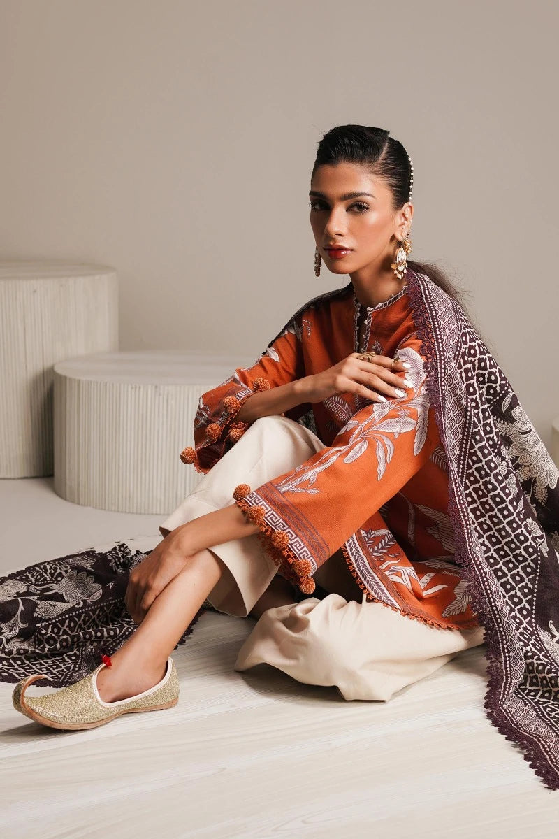 SANA SAFINAZ | UNSTITCHED MAHAY WINTER – 2 PIECE SUIT