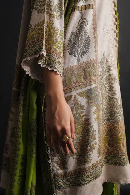 Sana Safinaz | Mahay Winter Unstitched 3Pc | 27B