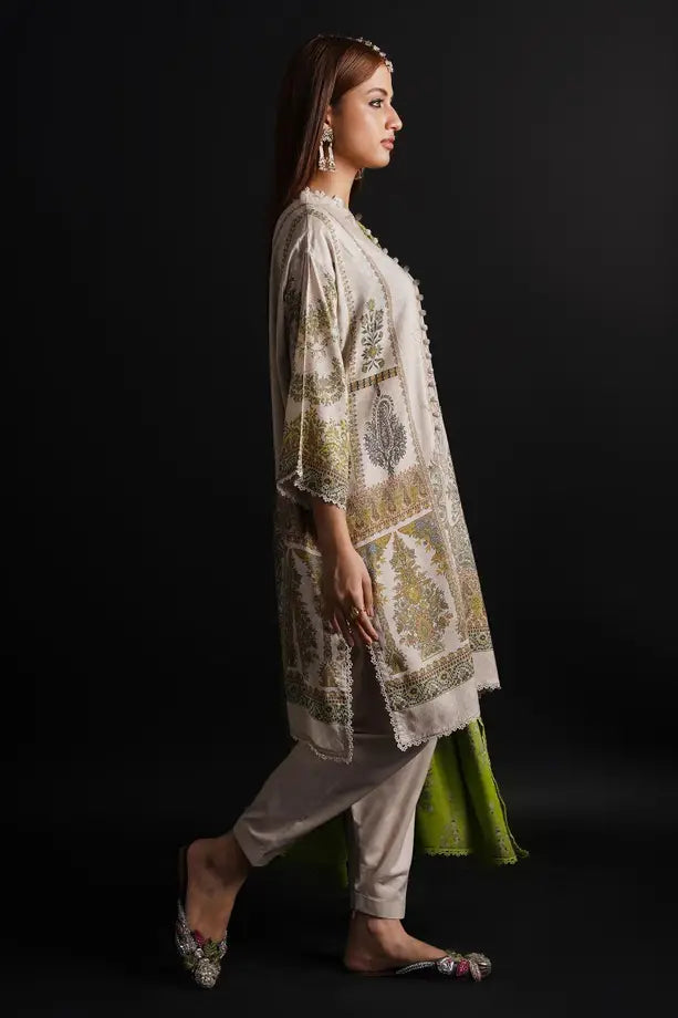 Sana Safinaz | Mahay Winter Unstitched 3Pc | 27B