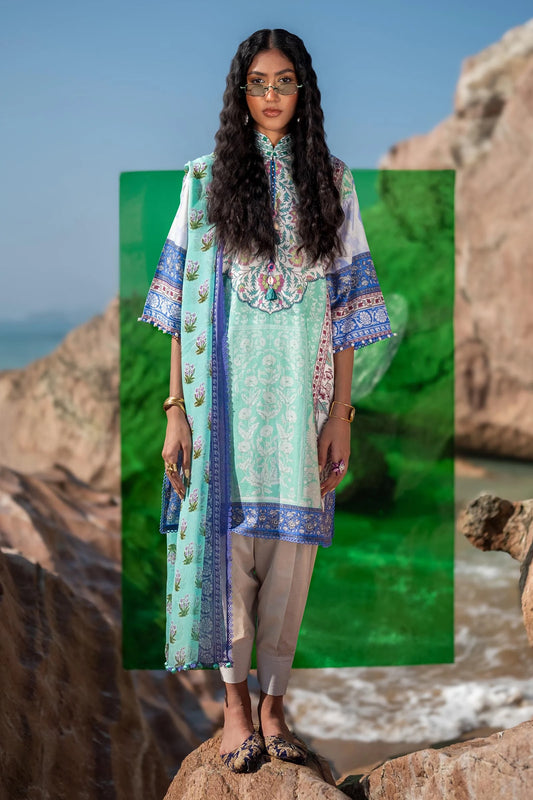 SANA SAFINAZ | UNSTITCHED MAHAY 2 PIECE LAWN SUIT