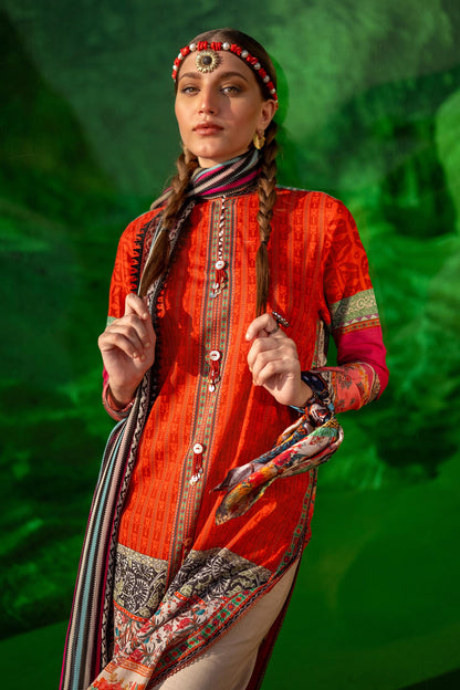 SANA SAFINAZ | UNSTITCHED MAHAY 2 PIECE LAWN SUIT