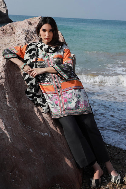 SANA SAFINAZ | MAHAY | UNSTITCHED 2 PIECE LAWN SUIT