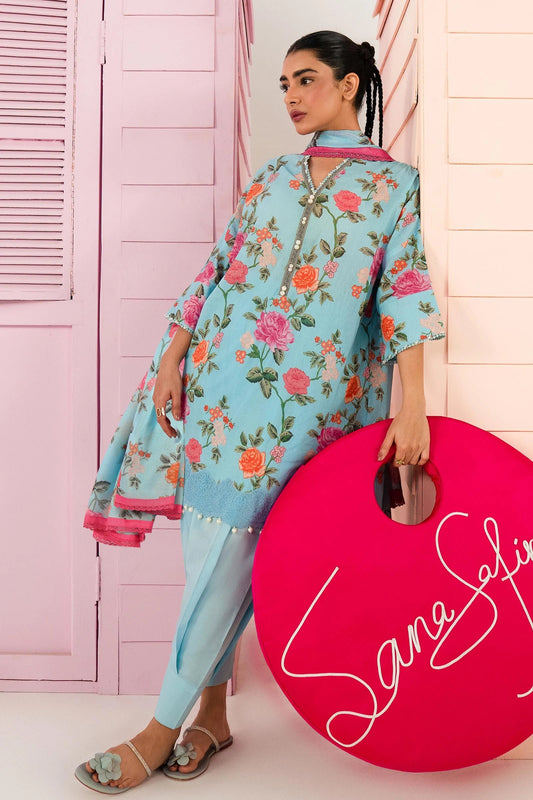 SANA SAFINAZ | UNSTITCHED MAHAY 3 PIECE LAWN SUIT