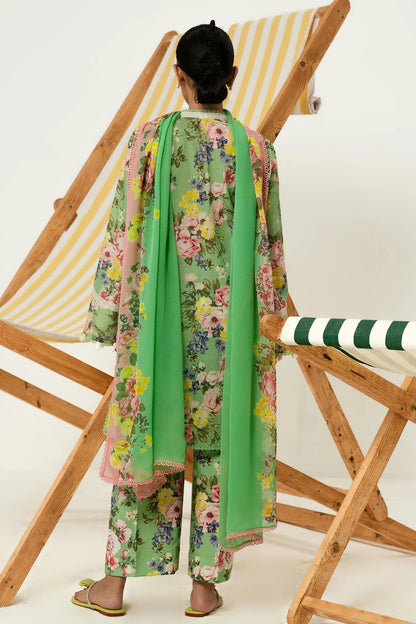 SANA SAFINAZ | UNSTITCHED MAHAY 3 PIECE LAWN SUIT
