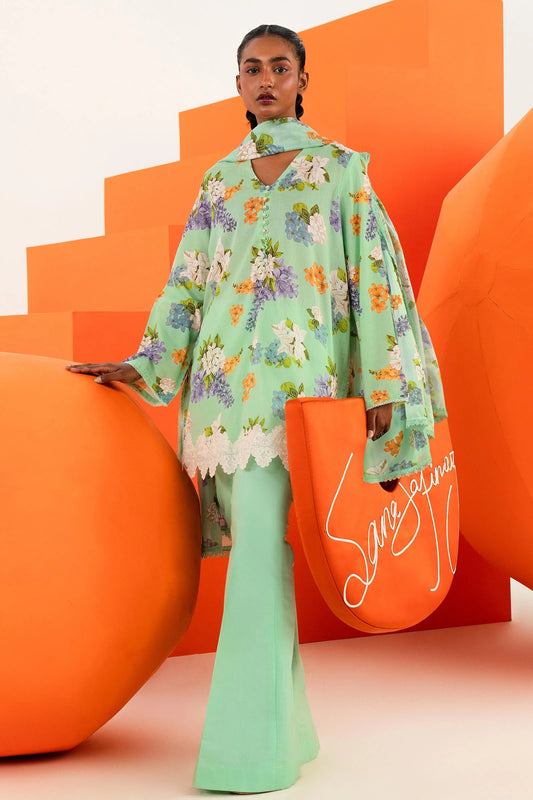 SANA SAFINAZ | UNSTITCHED MAHAY 3 PIECE LAWN SUIT