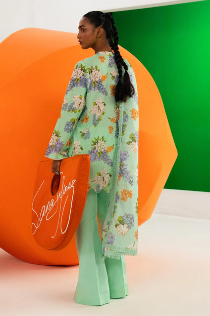 SANA SAFINAZ | UNSTITCHED MAHAY 3 PIECE LAWN SUIT