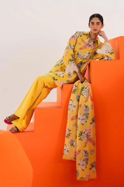 SANA SAFINAZ | UNSTITCHED MAHAY 3 PIECE LAWN SUIT