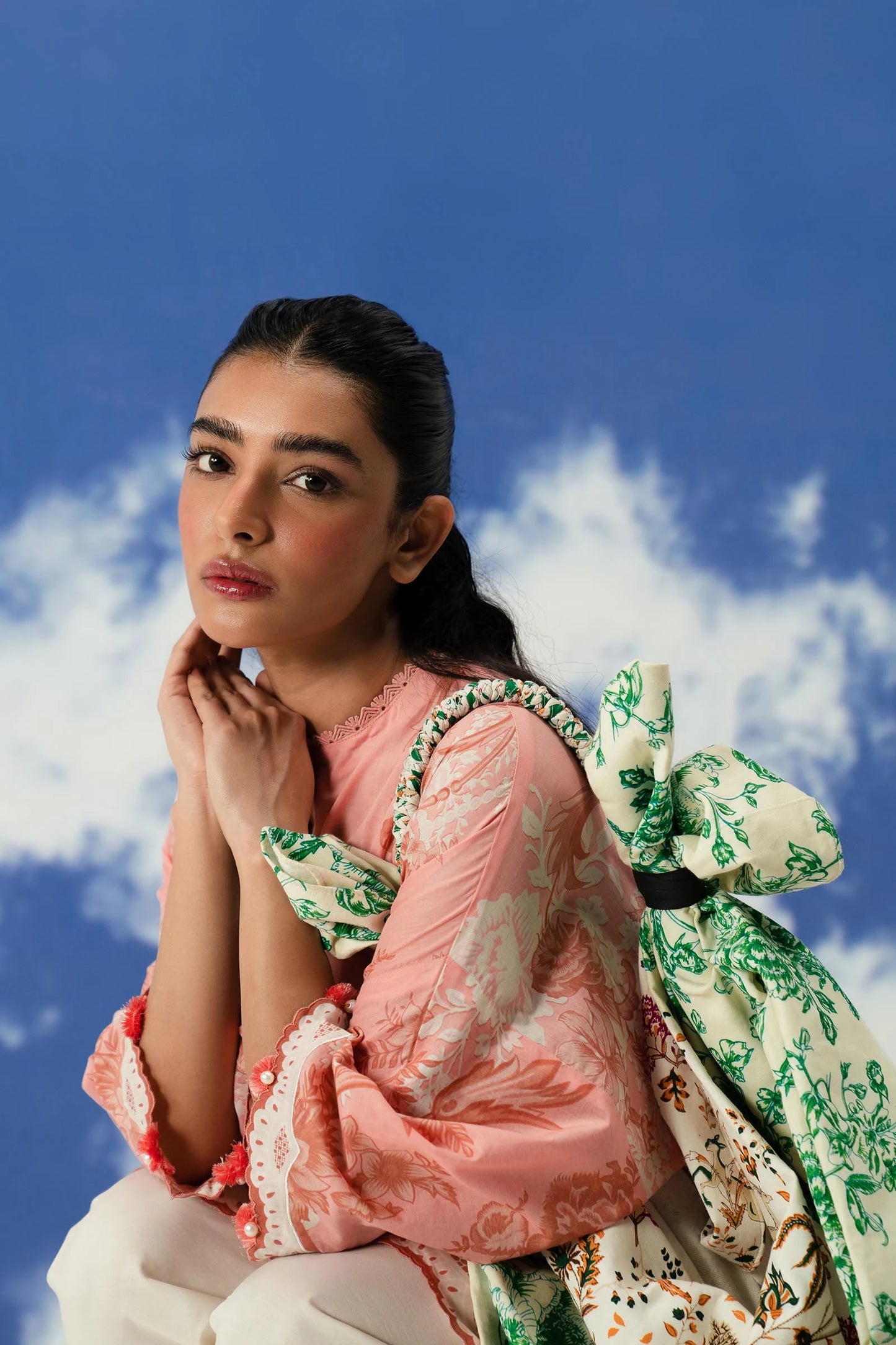 SANA SAFINAZ | UNSTITCHED MAHAY 2 PIECE LAWN SUIT