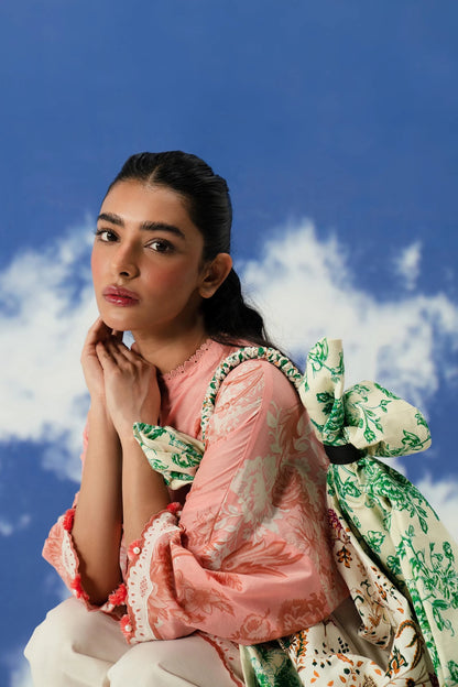 SANA SAFINAZ | UNSTITCHED MAHAY 2 PIECE LAWN SUIT