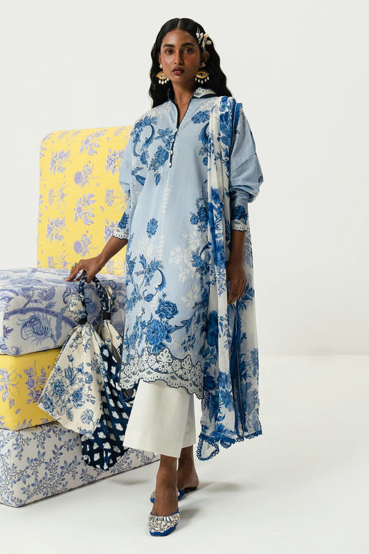 SANA SAFINAZ | UNSTITCHED MAHAY 2 PIECE LAWN SUIT
