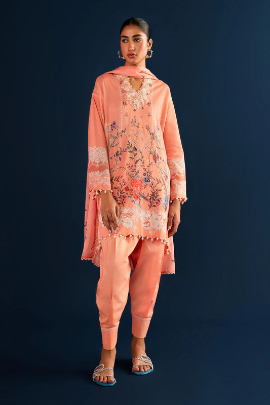 SANA SAFINAZ | UNSTITCHED MAHAY 3 PIECE LAWN SUIT