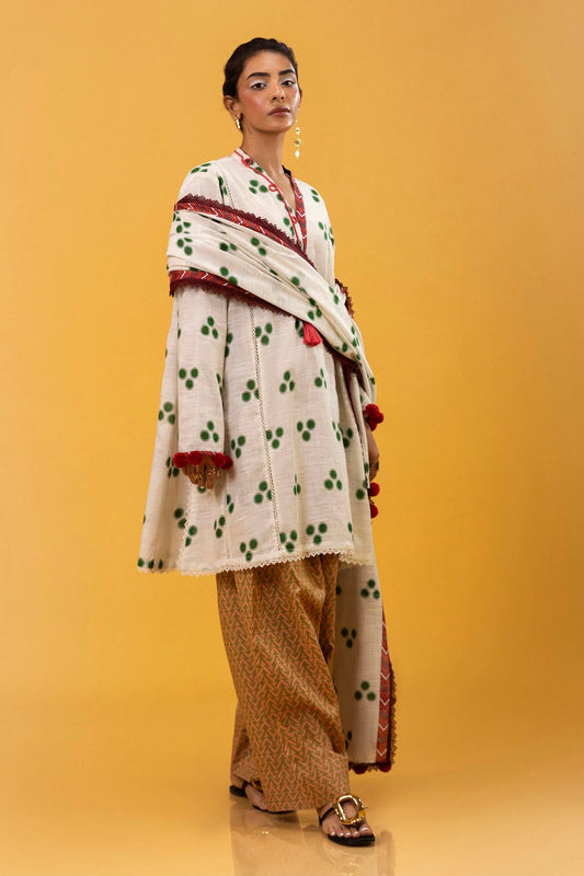 SANA SAFINAZ | UNSTITCHED MAHAY WINTER - 3 PIECE SUIT