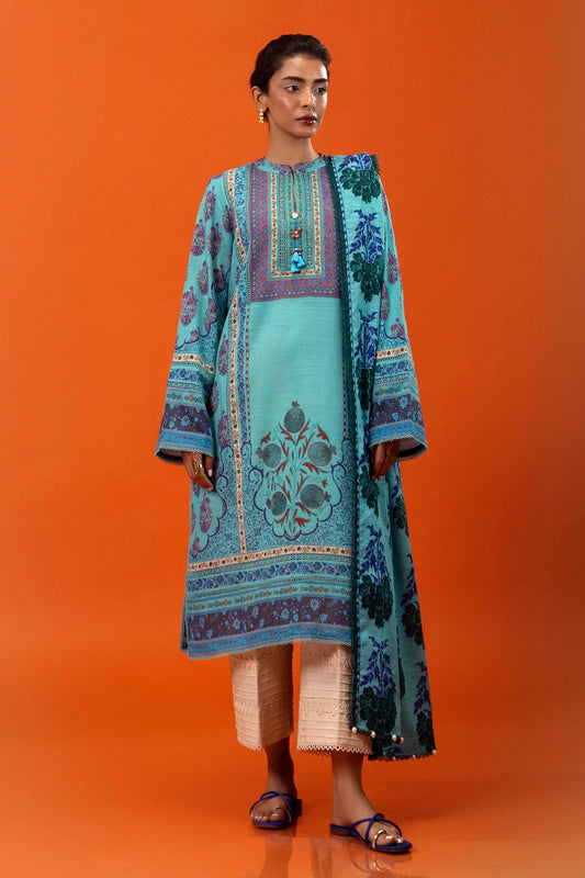 SANA SAFINAZ | UNSTITCHED MAHAY WINTER - 2 PIECE SUIT