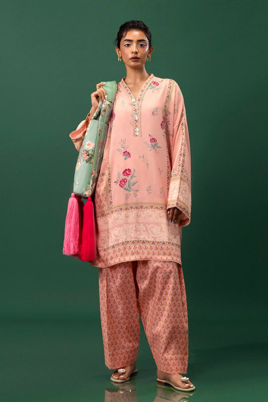 SANA SAFINAZ | UNSTITCHED MAHAY WINTER – 2 PIECE SUIT