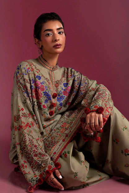SANA SAFINAZ | UNSTITCHED MAHAY WINTER - 2 PIECE SUIT | 11B