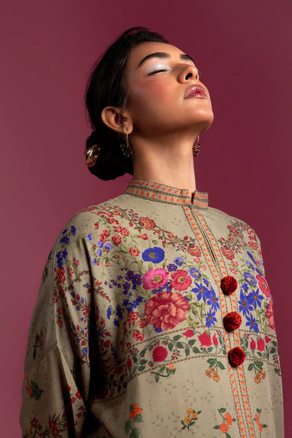 SANA SAFINAZ | UNSTITCHED MAHAY WINTER - 2 PIECE SUIT | 11B