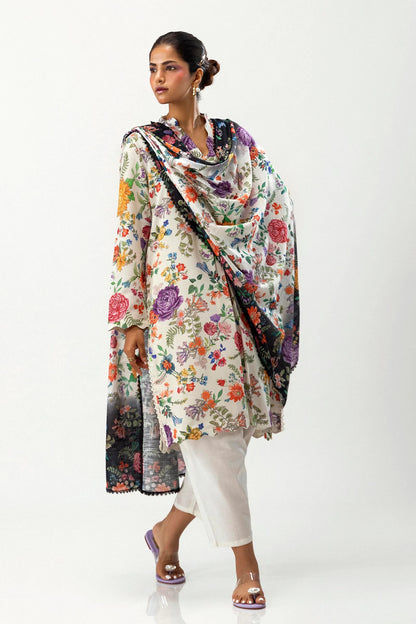 SANA SAFINAZ | UNSTITCHED MAHAY WINTER – 2 PIECE SUIT