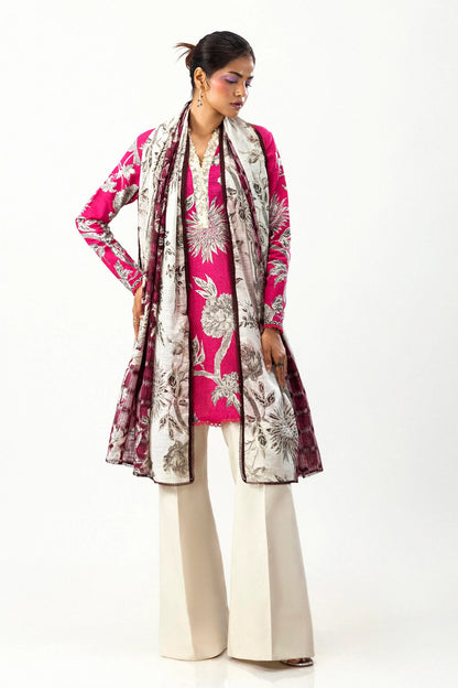 SANA SAFINAZ | UNSTITCHED MAHAY WINTER - 2 PIECE SUIT