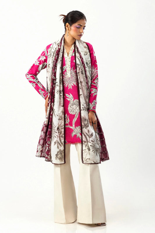 SANA SAFINAZ | UNSTITCHED MAHAY WINTER - 2 PIECE SUIT