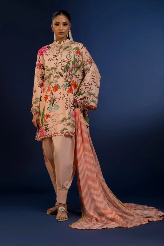 SANA SAFINAZ | UNSTITCHED MAHAY SUMMER – 3 PIECE LAWN SUIT