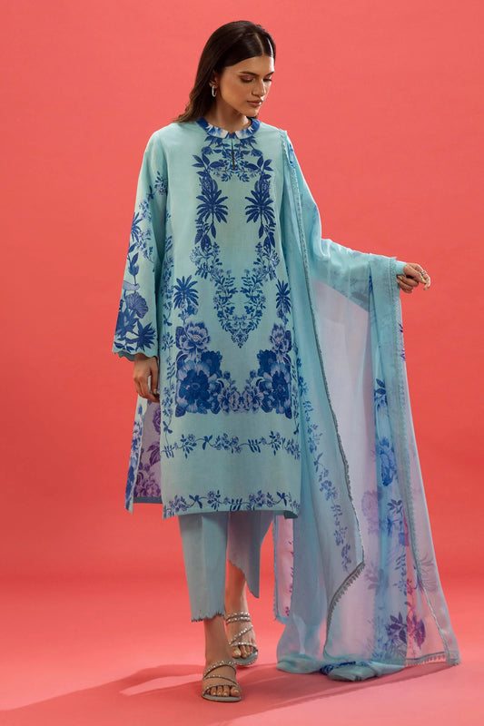 SANA SAFINAZ | UNSTITCHED MAHAY SUMMER – 3 PIECE LAWN SUIT