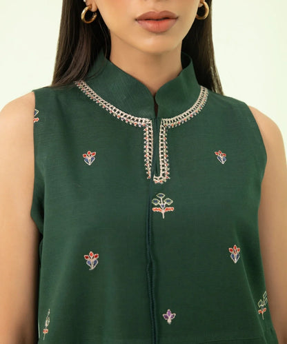 SAPPHIRE | UNSTITCHED 2 PIECE EMBROIDERED LIGHT KHADDAR SUIT
