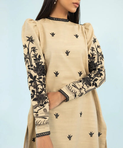 SAPPHIRE | UNSTITCHED 2 PIECE EMBROIDERED KHADDAR SUIT