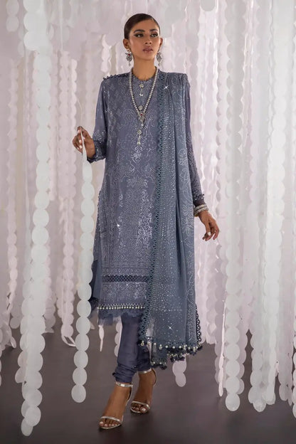 Sana Safinaz | Unstitched 3Pc - Kurnool Badla Collection | 4B