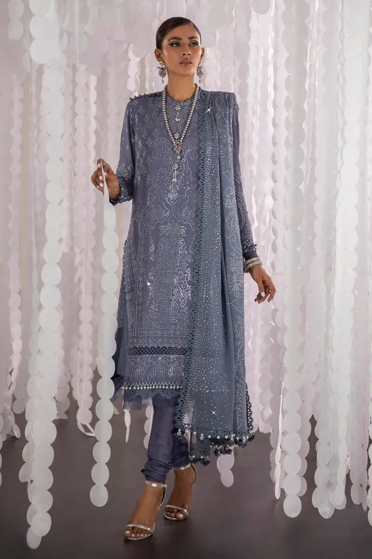 Sana Safinaz | Unstitched 3Pc - Kurnool Badla Collection | 4B