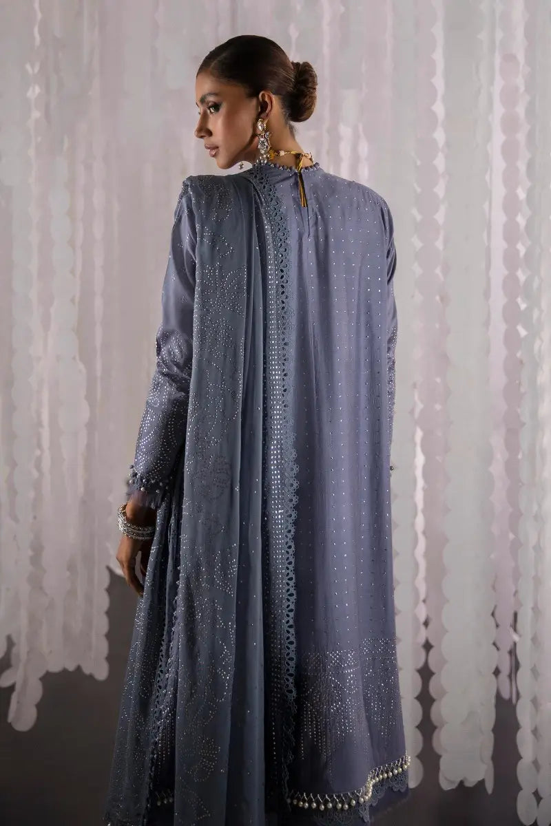 Sana Safinaz | Unstitched 3Pc - Kurnool Badla Collection | 4B