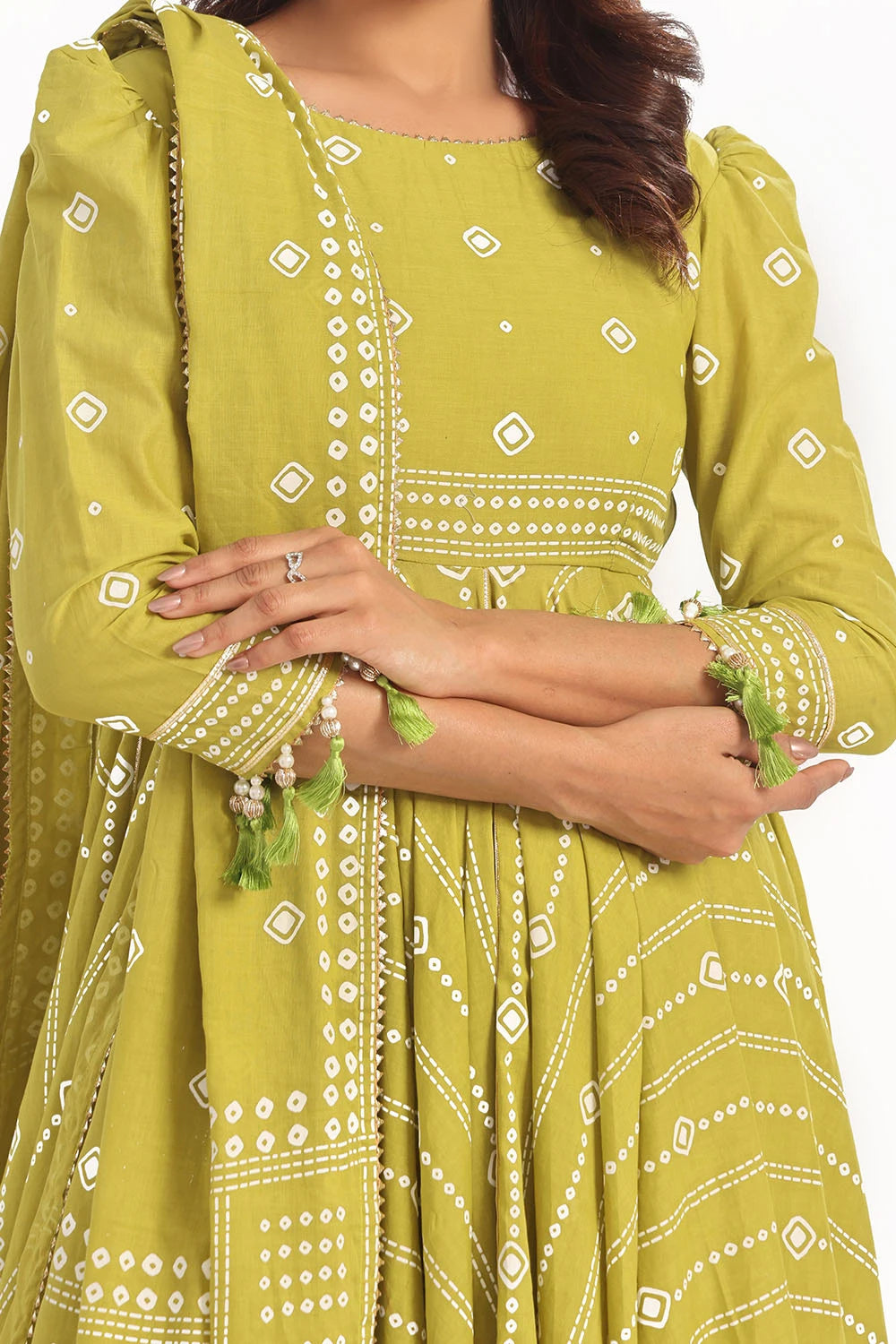 GUL AHMED | 3PC UNSTITCHED LACQUER PRINTED LAWN SUIT