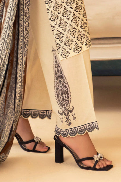GUL AHMED | 3PC UNSTITCHED EMBROIDERED LAWN SUIT
