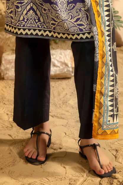 GUL AHMED | 3PC UNSTITCHED PRINTED LAWN SUIT