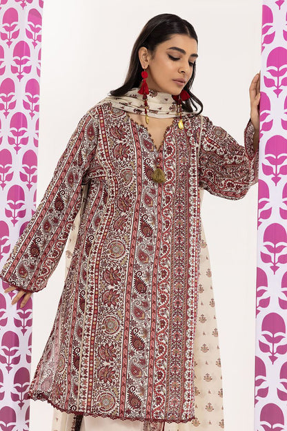 KHAADI | UNSTITCHED 2 PIECE PRINTED LAWN SUIT