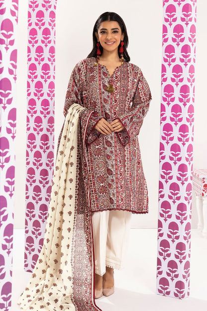 KHAADI | UNSTITCHED 2 PIECE PRINTED LAWN SUIT