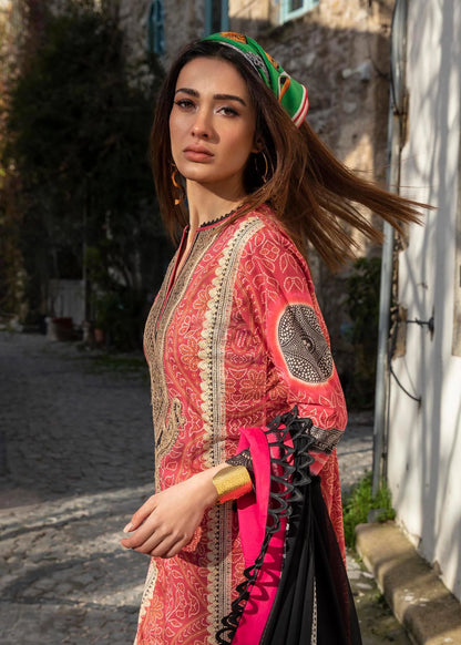 Sana Safinaz | Muzlin'22 | Unstitched 3Pc Printed Lawn | 4B