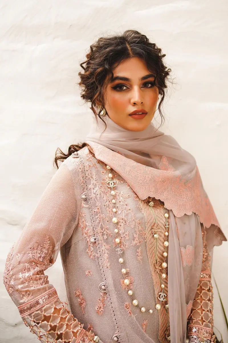 Sana Safinaz | Muzlin Spring Vol-1 | Unstitched 3Pc Embroidered Lawn | 1A