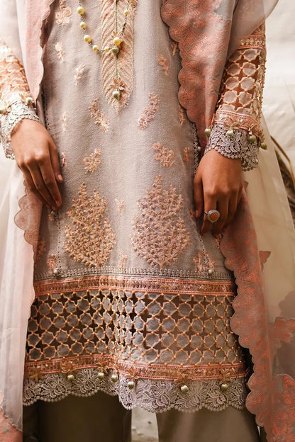 Sana Safinaz | Muzlin Spring Vol-1 | Unstitched 3Pc Embroidered Lawn | 1A