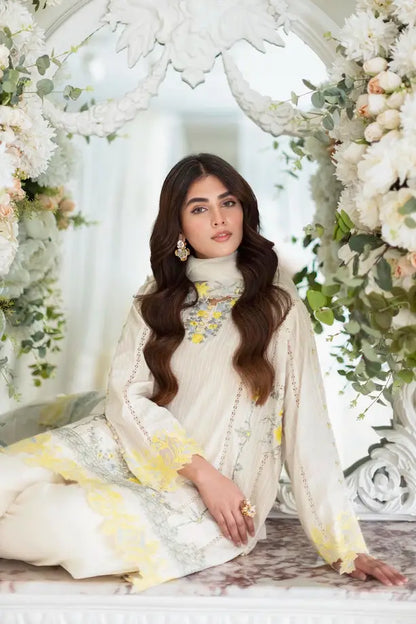 Sana Safinaz | Muzlin Spring Vol-1 | Unstitched 3Pc Embroidered Lawn | 13A
