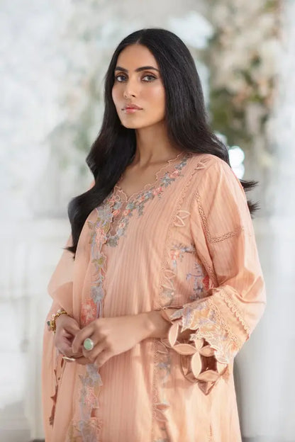 Sana Safinaz | Muzlin Spring Vol-1 | Unstitched 3Pc Embroidered Lawn | 13B