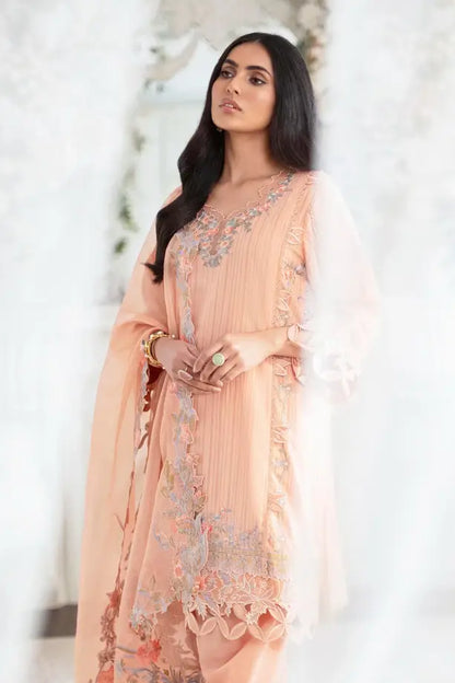 Sana Safinaz | Muzlin Spring Vol-1 | Unstitched 3Pc Embroidered Lawn | 13B