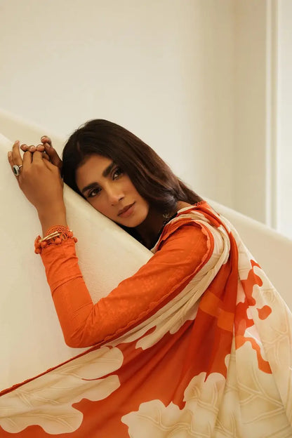 Sana Safinaz | Muzlin Spring Vol-1 | Unstitched 3Pc Embroidered Lawn | 14A
