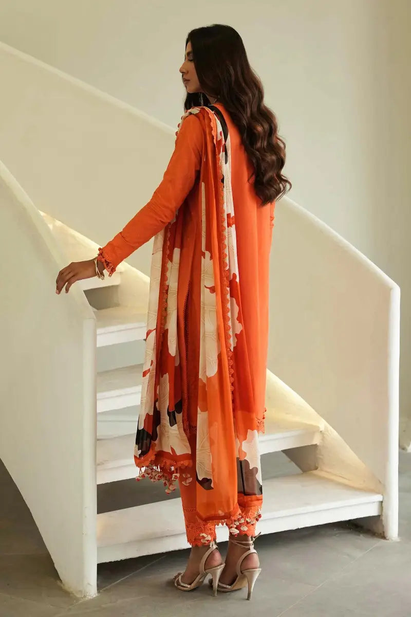 Sana Safinaz | Muzlin Spring Vol-1 | Unstitched 3Pc Embroidered Lawn | 14A