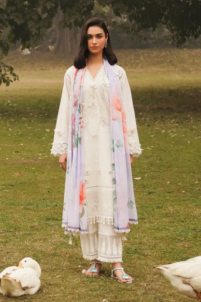 Sana Safinaz | Muzlin Spring Vol-1 | Unstitched 3Pc Embroidered Lawn | 17A