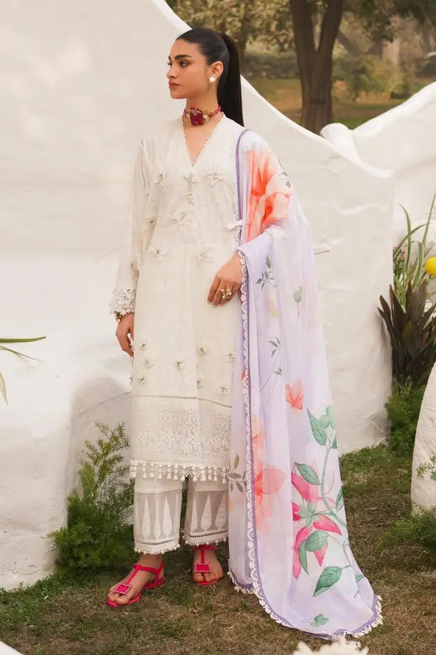 Sana Safinaz | Muzlin Spring Vol-1 | Unstitched 3Pc Embroidered Lawn | 17A