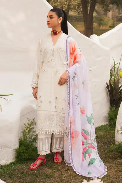 Sana Safinaz | Muzlin Spring Vol-1 | Unstitched 3Pc Embroidered Lawn | 17A
