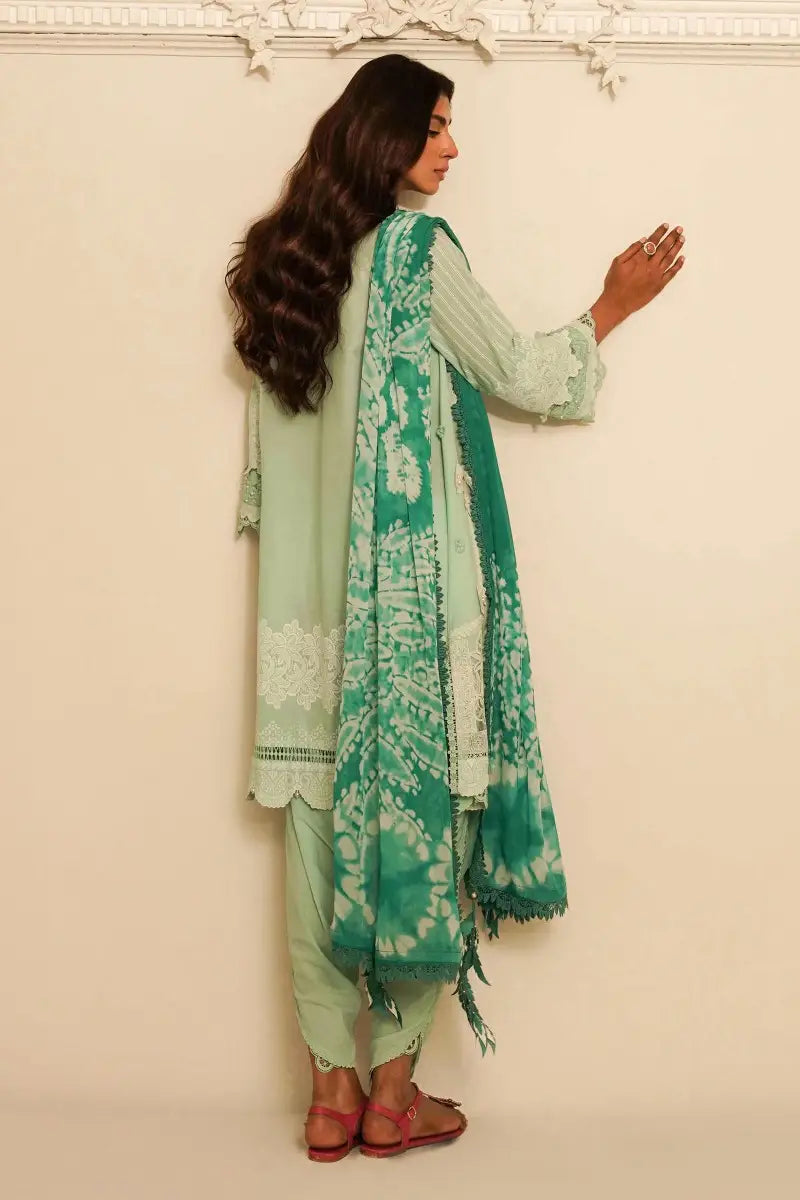 Sana Safinaz | Muzlin Spring Vol-1 | Unstitched 3Pc Embroidered Lawn | 20A